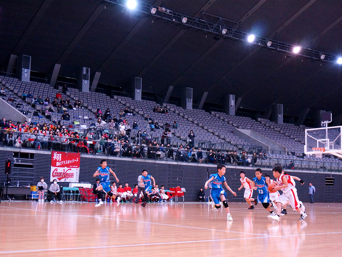 仙台エコーLC継続アクト　第40回宮城県民体育大会バスケットボールジュニアの部兼第48回全国ミニバスケットボール大会宮城県予選
